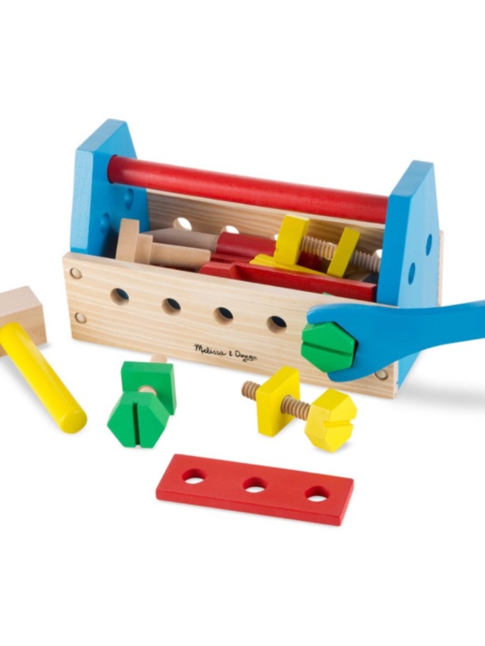 Melissa & Doug Wooden Take-Along Tool Kit